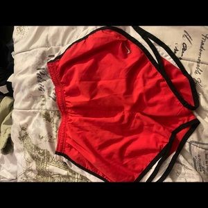 Red Nike Running Shorts